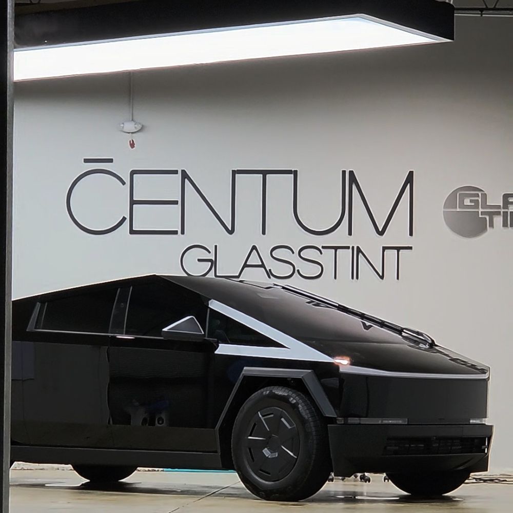 Tesla Cybertruck Ultra High Gloss Black Color PPF at Centum Glasstint Duluth GA