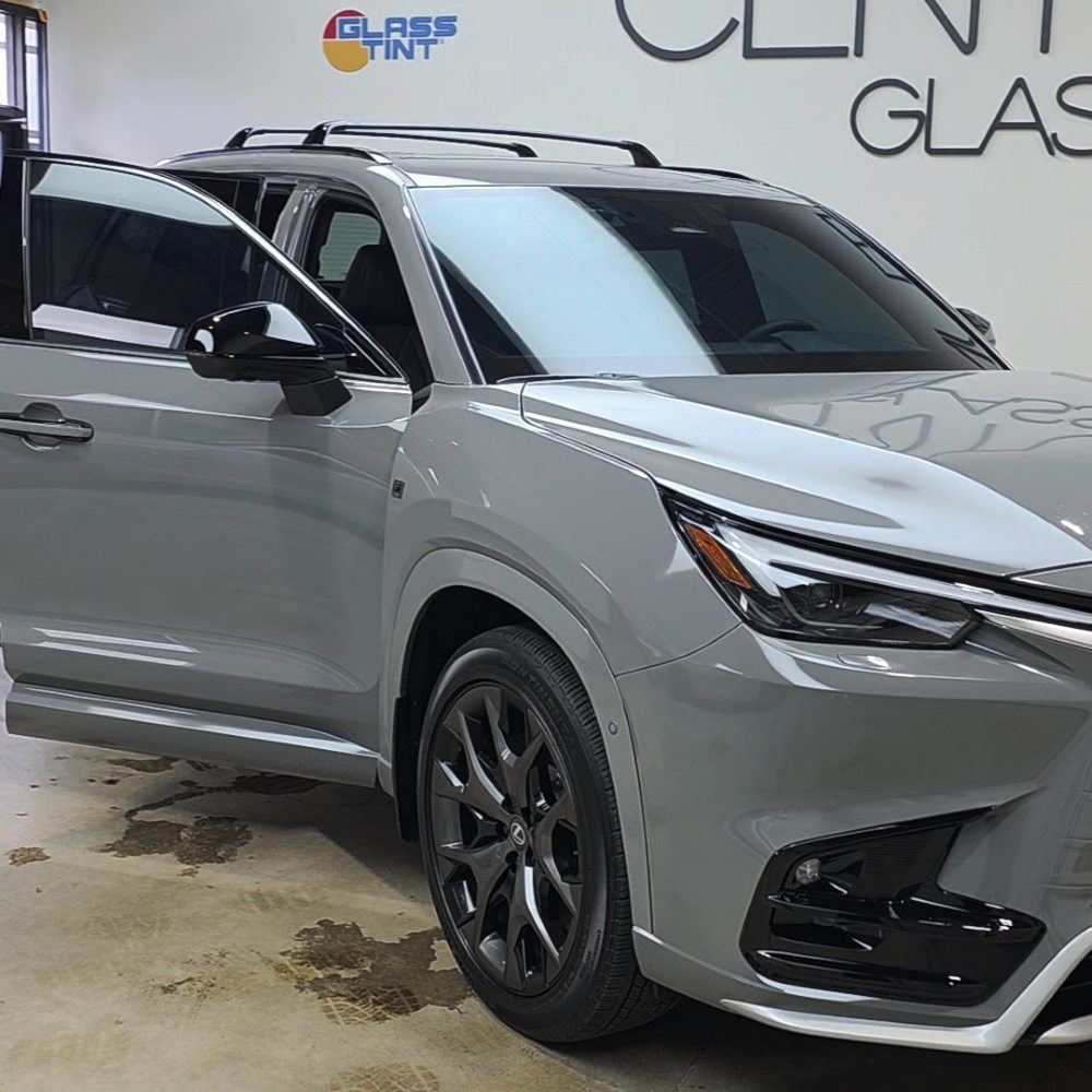 GLASSTINT Shure X ceramic tint installed on Lexus TX 500h