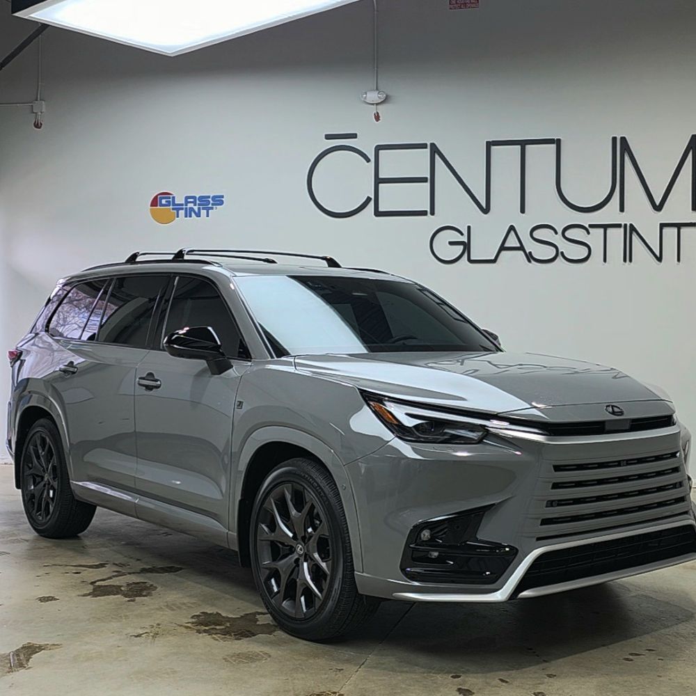 Lexus TX 500h window tint installation in Duluth GA